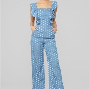 Polka Dot Jumpsuit